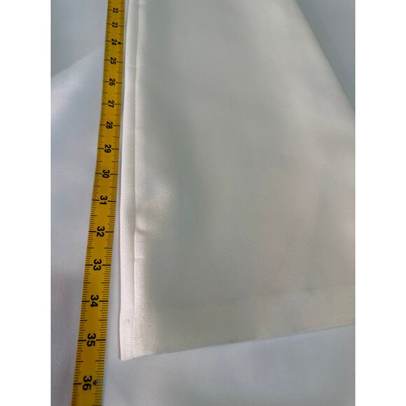 Safiyaa Strapless Crepe Jumpsuit Size 2 Ivory - Picture 12 of 15